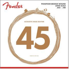 JUEGO DE CUERDAS FENDER PARA BAJO ESCALA LARGA 34" 045 -100