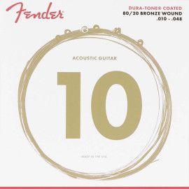 JUEGO DE CUERDAS FENDER PARA GUITARRA ACÚSTICA EXTRA LIGHT 010 - 048
