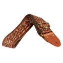 CORREA GAUCHO AUTÉNTICO DELUXE TRADICIONAL PARA GUITARRA 50mm HEBILLA LATÓN BR/OR