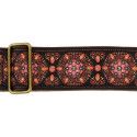 CORREA GAUCHO AUTÉNTICO DELUXE TRADICIONAL PARA GUITARRA 50mm HEBILLA LATÓN BL/PK