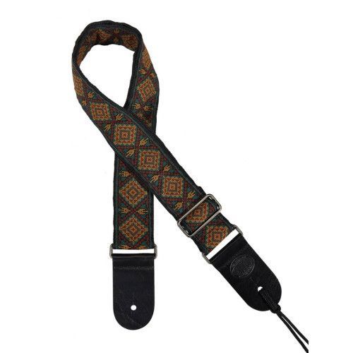 CORREA GAUCHO SERIE TRADICIONAL PARA GUITARRA 50mm CUERO ESTAMPADO