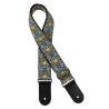 CORREA GAUCHO SERIE TRADICIONAL PARA GUITARRA 50mm MOSAICO AZUL