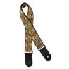 CORREA GAUCHO SERIE TRADICIONAL PARA GUITARRA 50mm MOSAICO DORADO