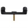 Pata Viva La Musica tornillo corto 7015S 15 mm Negro