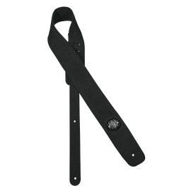 CORREA GAUCHO SERIE SUEDE PARA GUITARRA NEGRA/NEGRA