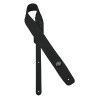 CORREA GAUCHO SERIE SUEDE PARA GUITARRA NEGRA/NEGRA