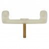 Pata Viva La Musica tornillo corto 7020M 20 mm Transparente