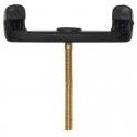 Pata Viva La Musica tornillo extra largo 7040LW 42 mm Negro