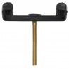 Pata Viva La Musica tornillo extra largo 7040LW 42 mm Negro