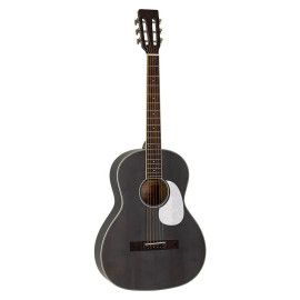 Guit. Parlor Richwood cedro macizo negro