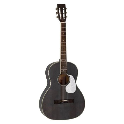 Guit. Parlor Richwood cedro macizo negro