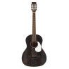 Guit. Parlor Richwood cedro macizo negro
