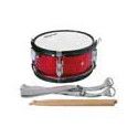 Tambor marcha Jr Hayman 10x5pg c/cint. rojo