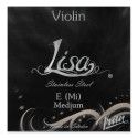 Cuerda violín Prim Lisa 1ª Mi Bola Medium 4/4
