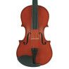 Violín 1/4 Leonardo macizo abeto/arce/diap.Teñido
