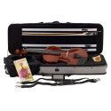 Violín 1/2 Leonardo macizo arce/arce fl/ébano