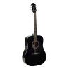 GUITARRA ACÚSTICA RICHWOOD DREADNOUGHT NEGRA