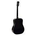 GUITARRA ACÚSTICA RICHWOOD DREADNOUGHT NEGRA