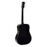 GUITARRA ACÚSTICA RICHWOOD DREADNOUGHT NEGRA