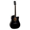 Guit. acú. E Dreadnought Richwood Negro