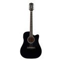 Guit. acú. E Dreadnought Richwood Negro