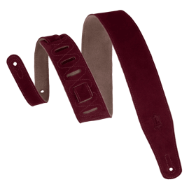 Correa Levy's Simply Suede Series 2 ½"" - reverso de ante - Burdeos